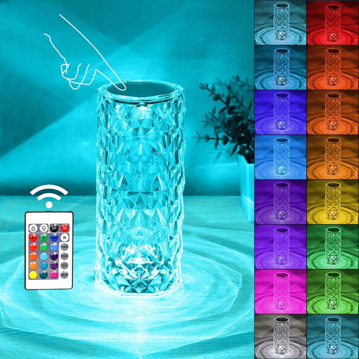 Smart Crystal Table Lamp