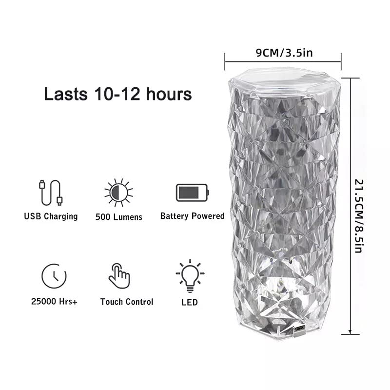 Smart Crystal Table Lamp