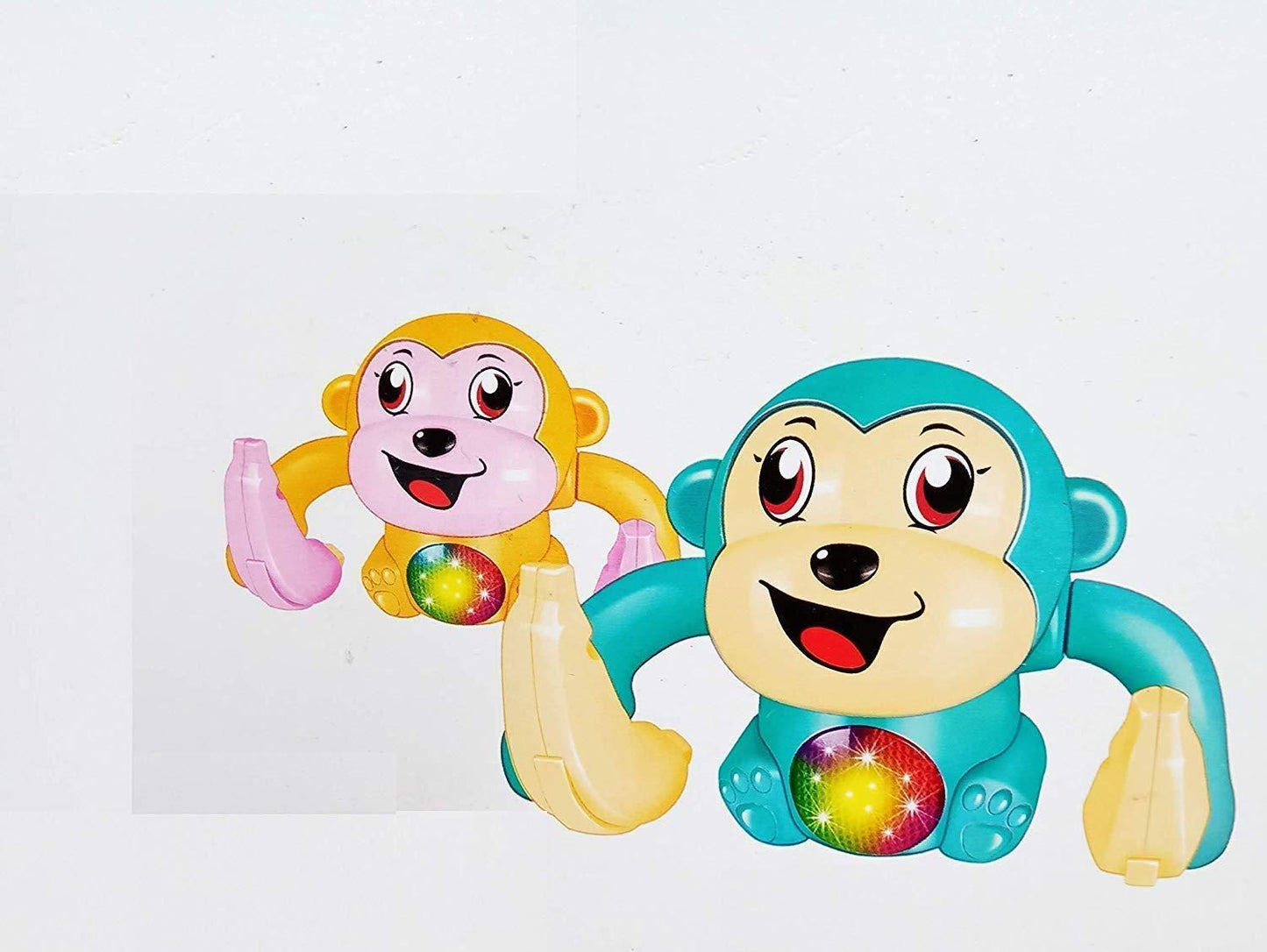 Dancing and Spinning Rolling Doll Tumble Monkey Toy Voice Control Banana Monkey