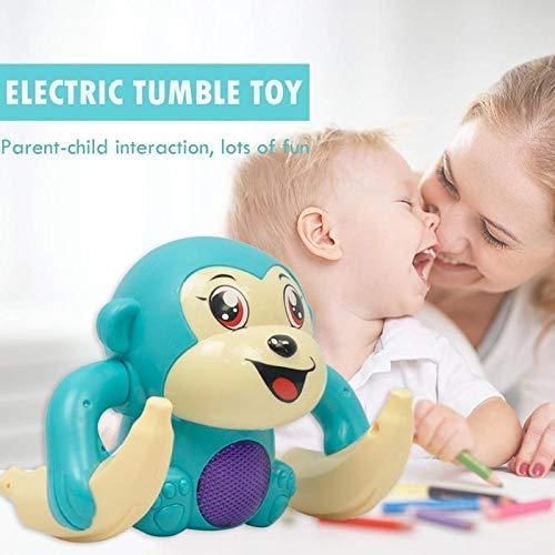 Dancing and Spinning Rolling Doll Tumble Monkey Toy Voice Control Banana Monkey